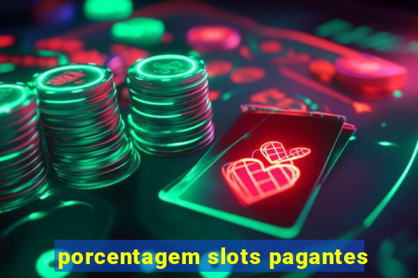 porcentagem slots pagantes